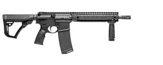 Daniel Defense M4 Carbine V4 S 5.56 Short Barreled Rifle features an 11.5" barrel and quad rail